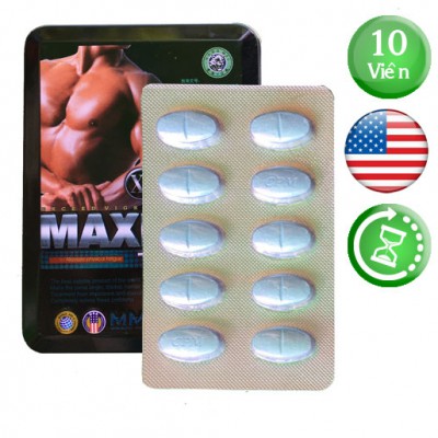 Cường dương Maxman 3800mg hộp 10 viên USA