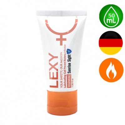 Gel bôi trơn LEXY WARMING Sunright Sight chai 50ml nóng ấm kích thích