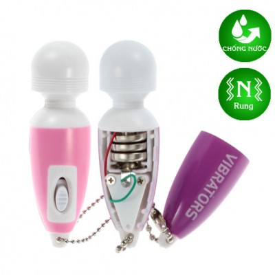 Cây Massage móc khóa mini - Móc khóa rung kích thích điểm nhạy cảm