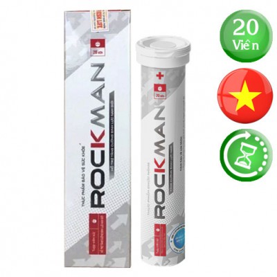 Thuốc tăng cường sinh lý Nam RockMan của Việt Nam hộp 20 viên