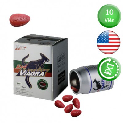 Viagra - Thuốc cường dương Viagra của Mỹ hộp 10 viên C200