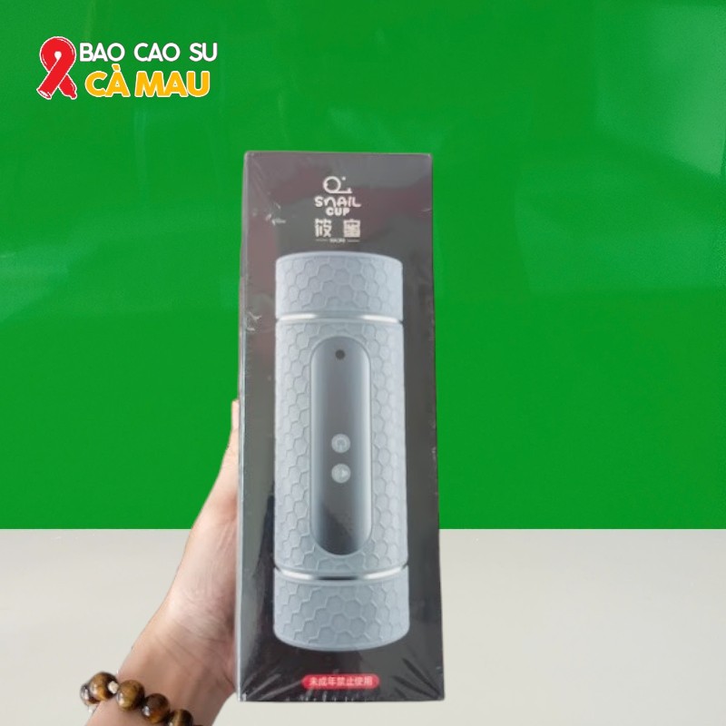 Âm Đạo Giả 2 Đầu Q Snail Cup Rung, Rên – Cốc Thủ Dâm Cao Cấp Chính Hãng Tại Bao Cao Su Cà Mau