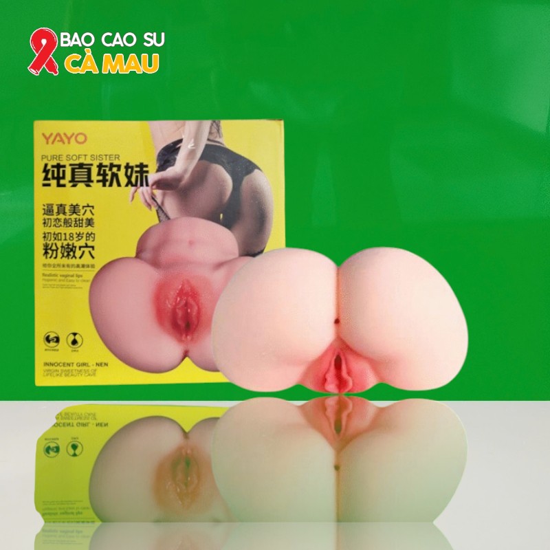 Âm Đạo Giả - Mông Yayo Rung Rên Silicone Cao Cấp Chính Hãng Tại Bao Cao Su Cà Mau – Trải Nghiệm Chân Thực Như Thật