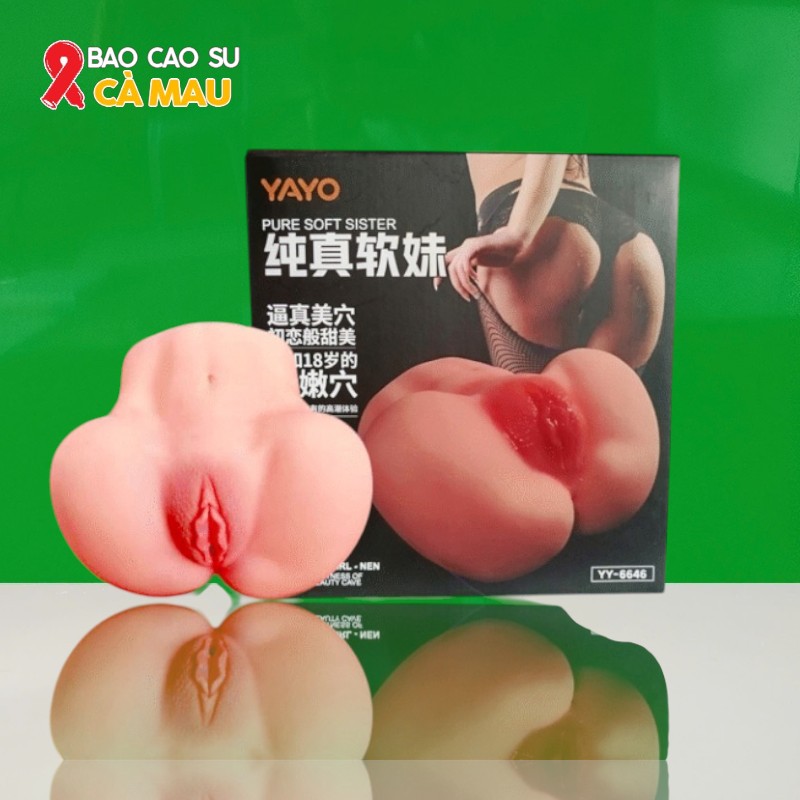 Âm Đạo Giả - Mông Yayo Rung Rên Silicone Cao Cấp Chính Hãng Tại Bao Cao Su Cà Mau – Trải Nghiệm Chân Thực Như Thật
