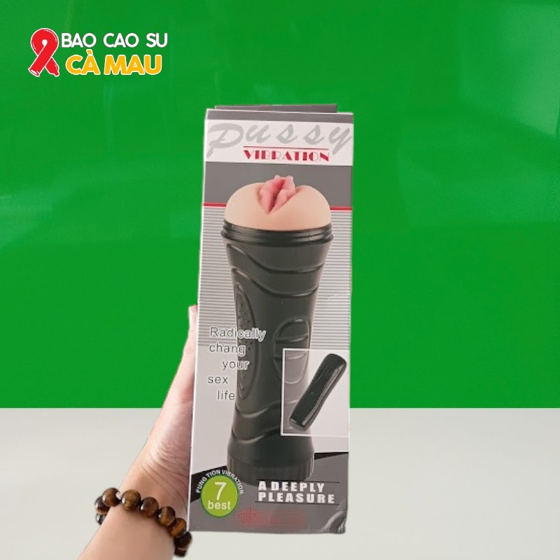 Âm Đạo Giả Rung 7 Chế Độ - Magical Kiss Đèn Pin Ngụy Trang Tại Bao Cao Su Cà Mau