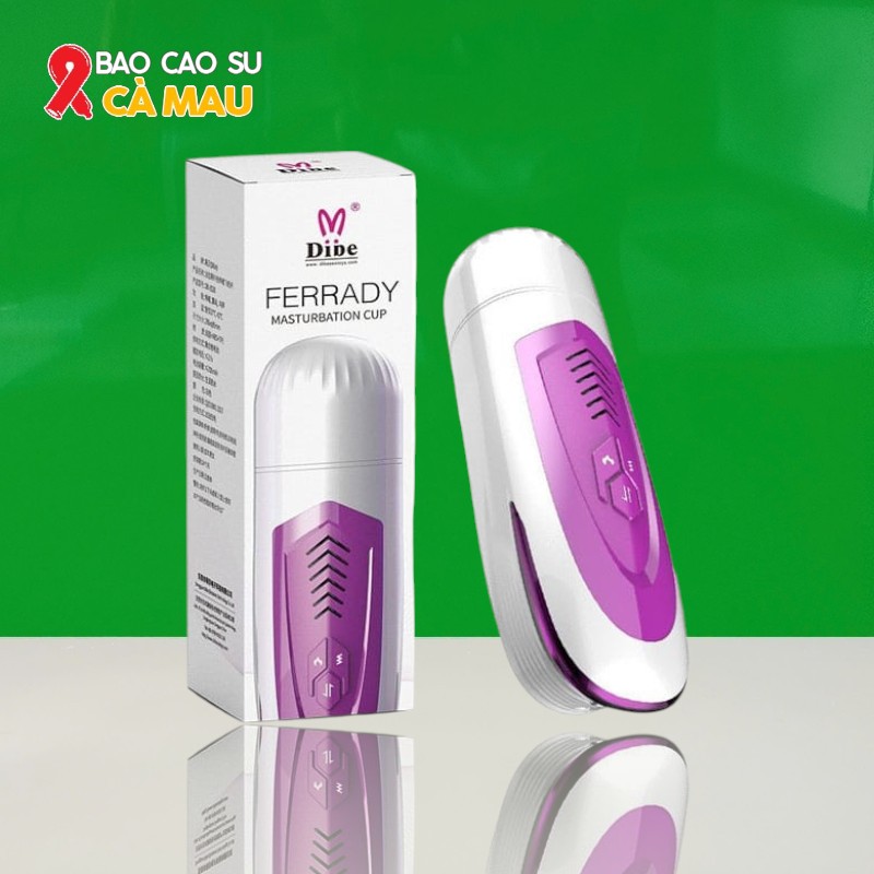 Âm Đạo Giả Rung Rên Thụt Tự Động Phát Nhiệt Ấm Nóng Dibe Ferrady Chính Hãng Tại Bao Cao Su Cà Mau