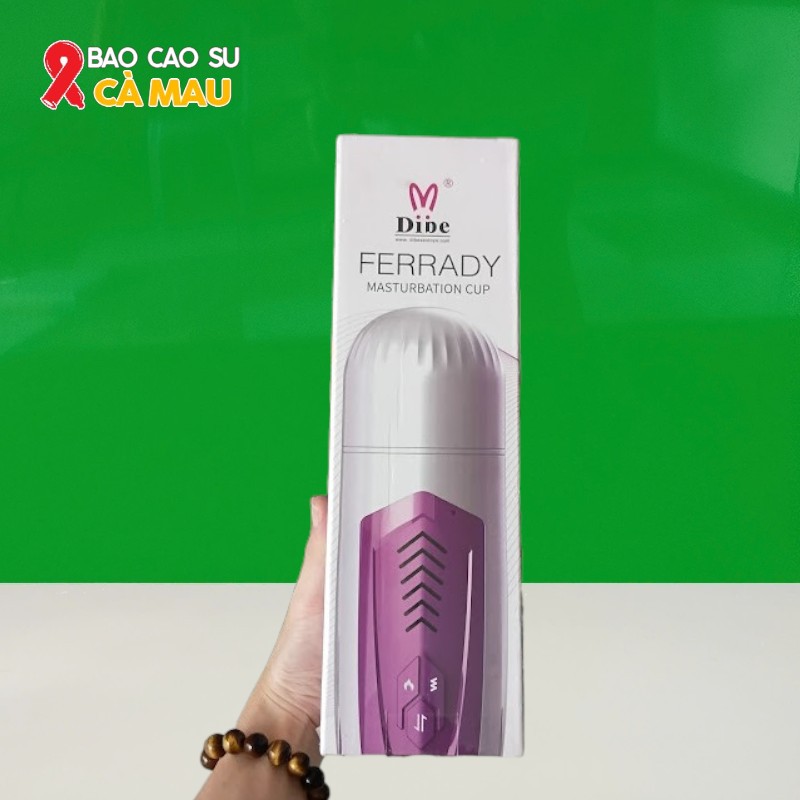 Âm Đạo Giả Rung Rên Thụt Tự Động Phát Nhiệt Ấm Nóng Dibe Ferrady Chính Hãng Tại Bao Cao Su Cà Mau