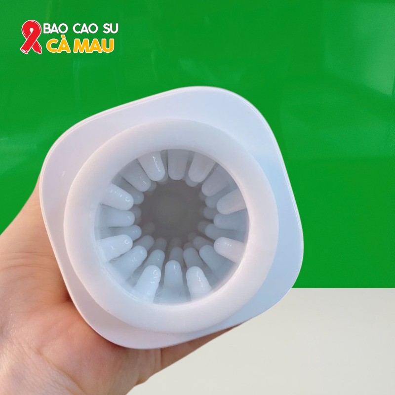 Âm Đạo Giả Rung Rên Xoay Thụt - Hít Tường, Phát Nhiệt Ấm Nóng Tại Bao Cao Su Cà Mau