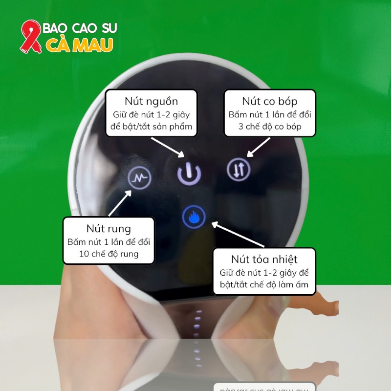 Máy Thủ Dâm Cao Cấp Co Bóp – Bú Mút – Sưởi Ấm Tự Động, Màn Hình Cảm Ứng Hiện Đại Tại Bao Cao Su Cà Mau