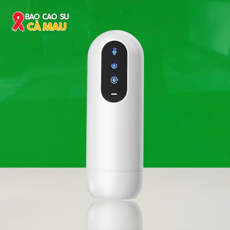 Máy Thủ Dâm Jivai Bú Mút Tự Động Thụt Xoay - Rung Rên Sưởi Ấm Tại Bao Cao Su Cà Mau