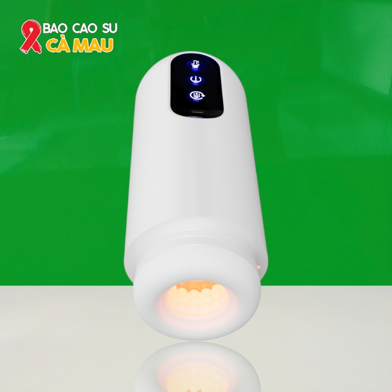 Máy Thủ Dâm Jivai Bú Mút Tự Động Thụt Xoay - Rung Rên Sưởi Ấm Tại Bao Cao Su Cà Mau