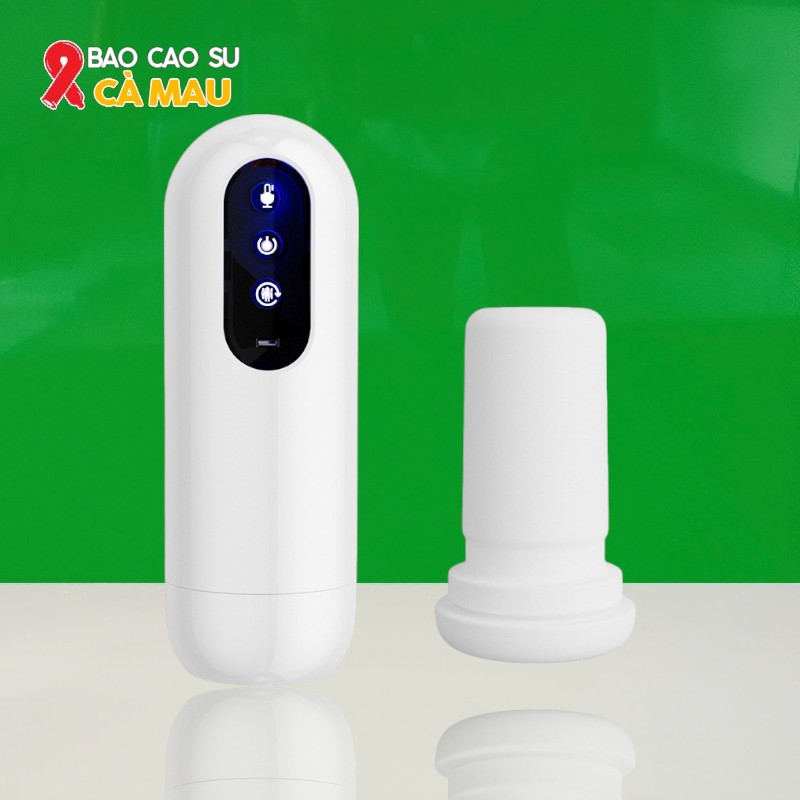 Máy Thủ Dâm Jivai Bú Mút Tự Động Thụt Xoay - Rung Rên Sưởi Ấm Tại Bao Cao Su Cà Mau