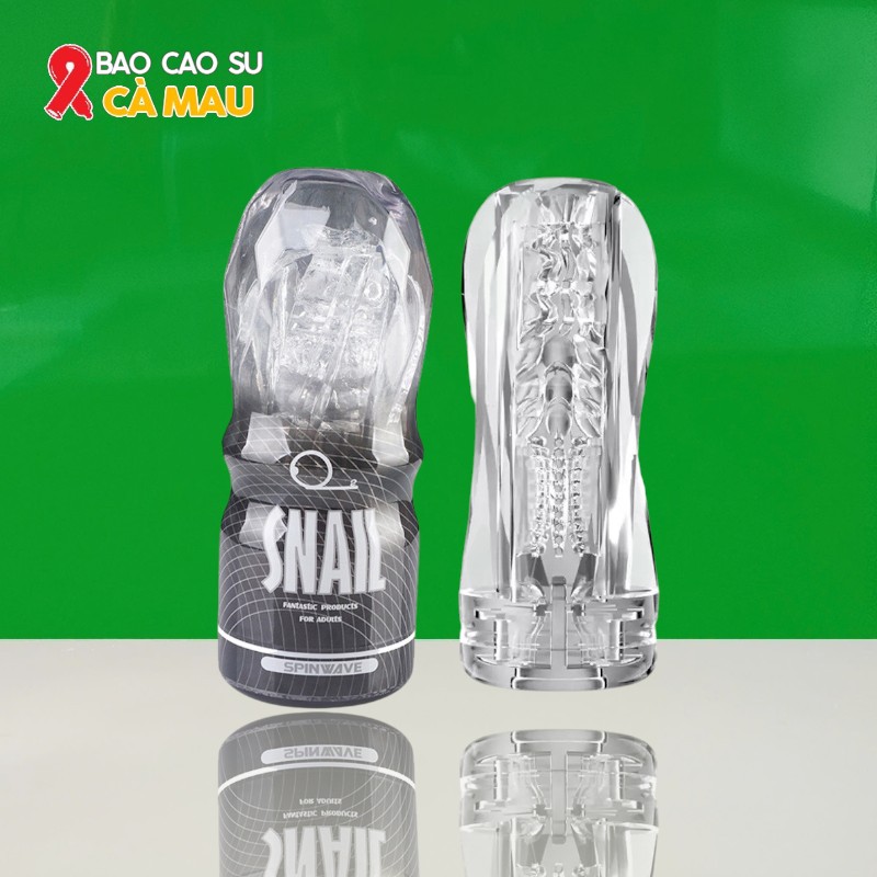 Snail Cup – Cốc Tự Sướng Cho Nam Thiết Kế Xoáy Ốc Tại Bao Cao Su Cà Mau