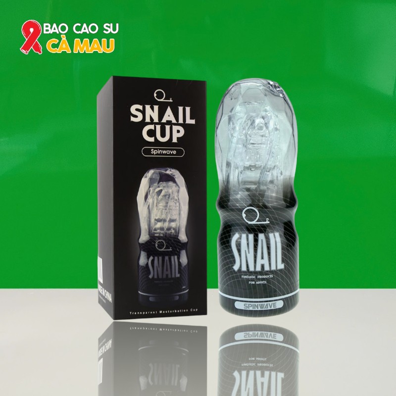 Snail Cup – Cốc Tự Sướng Cho Nam Thiết Kế Xoáy Ốc Tại Bao Cao Su Cà Mau
