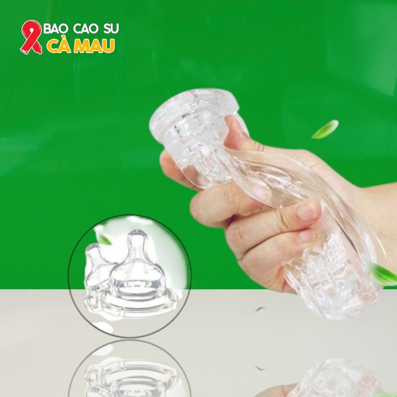 Snail Cup Tím - Cốc Tự Sướng Cầm Tay Cho Nam Tại Bao Cao Su Cà Mau