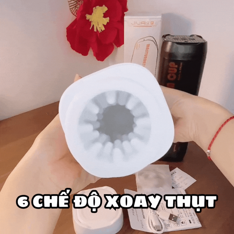 Âm Đạo Giả Rung Rên Xoay Thụt - Hít Tường, Phát Nhiệt Ấm Nóng Tại Bao Cao Su Cà Mau