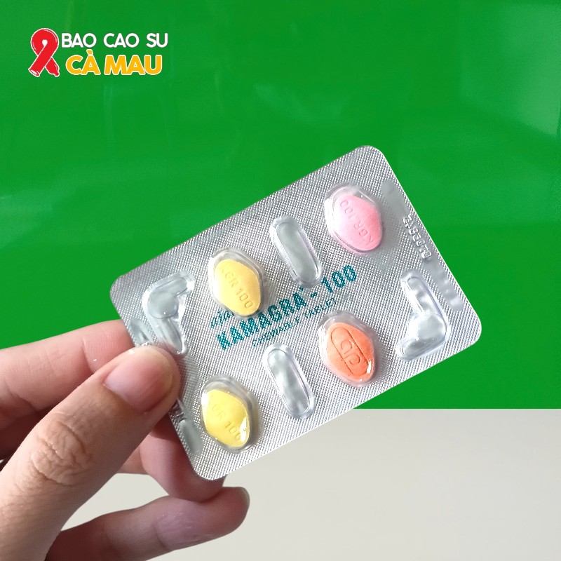 Kamagra Chewable Tablets 100mg – Kẹo Nhai Cường Dương Vị Trái Cây | Tại Bao Cao Su Cà Mau