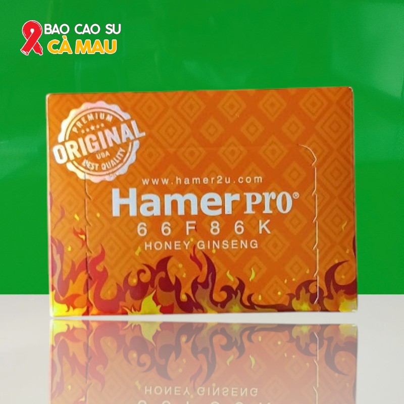 Kẹo Sâm Hamer Pro Vị Mật Ong 66F86K Honey Ginseng Hỗ Trợ Sinh Lý Nam Tại Cà Mau