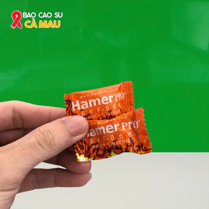 Kẹo Sâm Hamer Pro Vị Mật Ong 66F86K Honey Ginseng Hỗ Trợ Sinh Lý Nam Tại Cà Mau