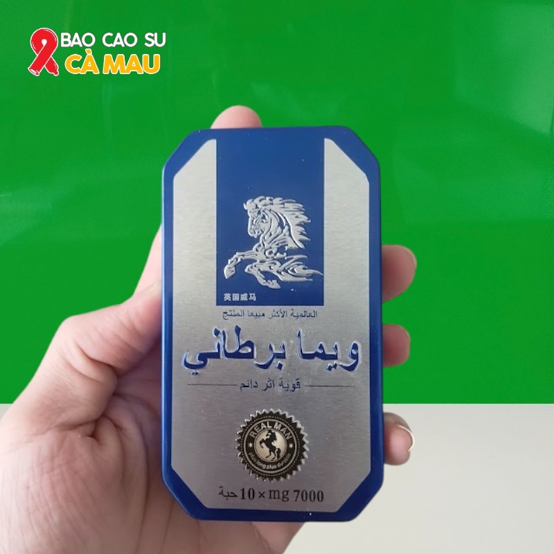 Ngựa Thái Xanh Chính Hãng 7000mg Hộp 10 Viên – Tăng Sinh Lý Nam | Tại Bao Cao Su Cà Mau
