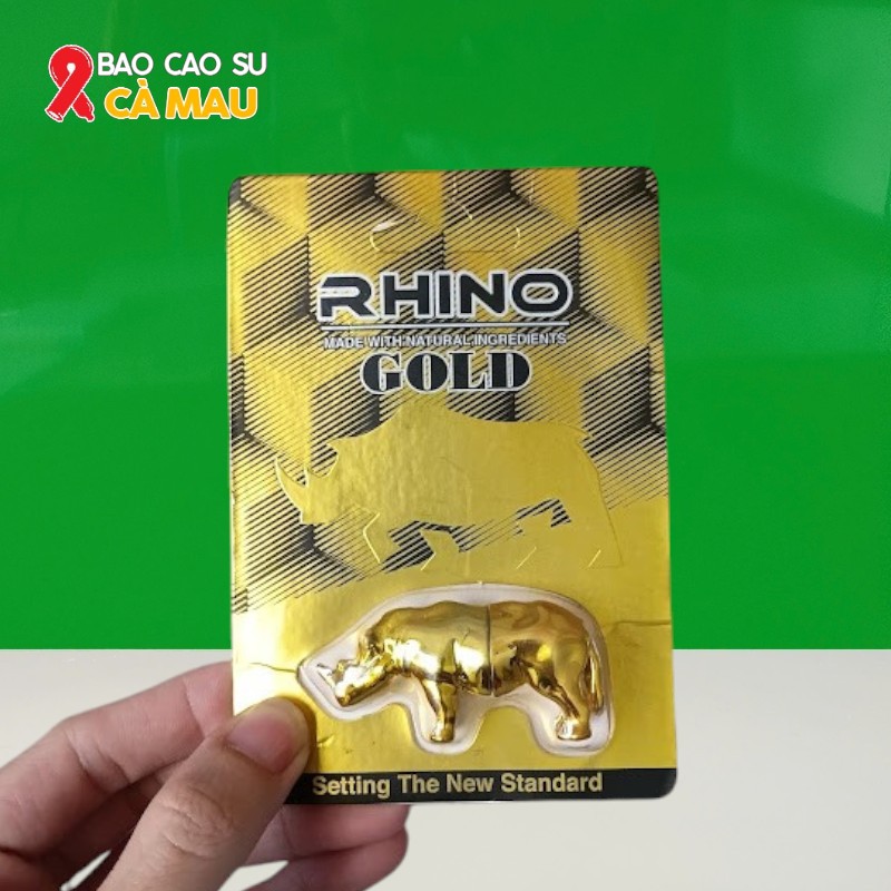 Rhino Gold Platinum 5000 – Thảo Dược Tăng Sinh Lý Nam Của Mỹ | Tại Bao Cao Su Cà Mau