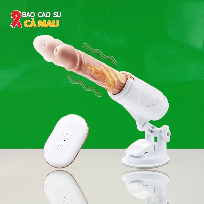 Dương Vật Giả Diamond Hít Tường Rung Thụt Phát Nhiệt – Điều Khiển Từ Xa Tại Bao Cao Su Cà Mau