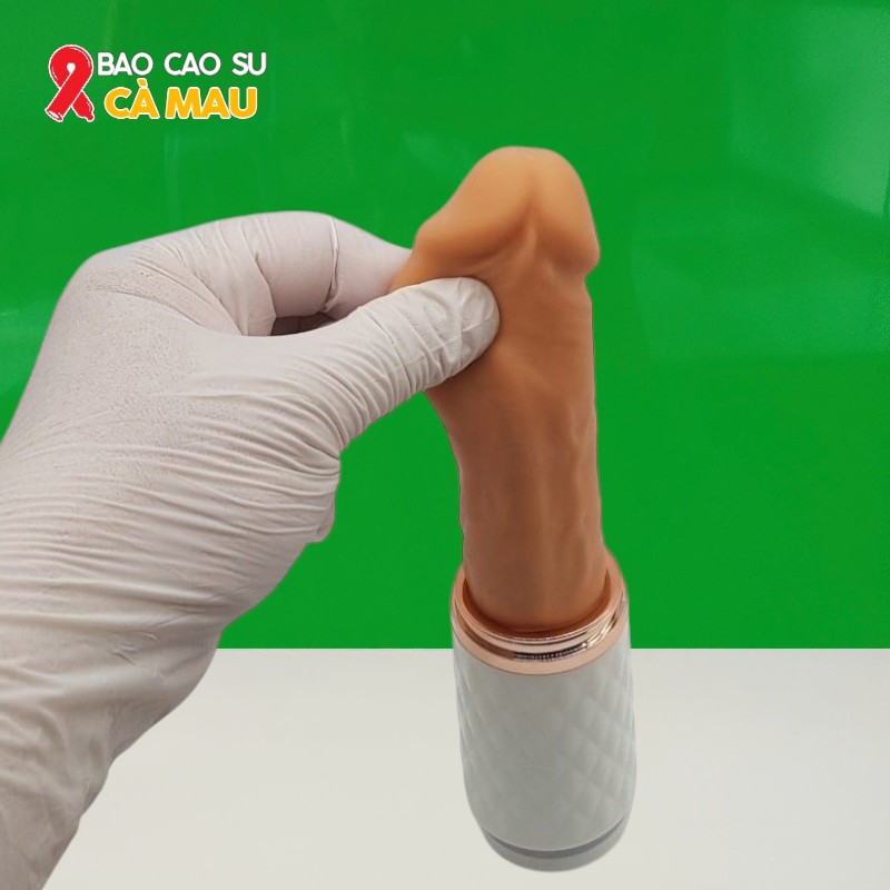 Dương Vật Giả Diamond Hít Tường Rung Thụt Phát Nhiệt – Điều Khiển Từ Xa Tại Bao Cao Su Cà Mau