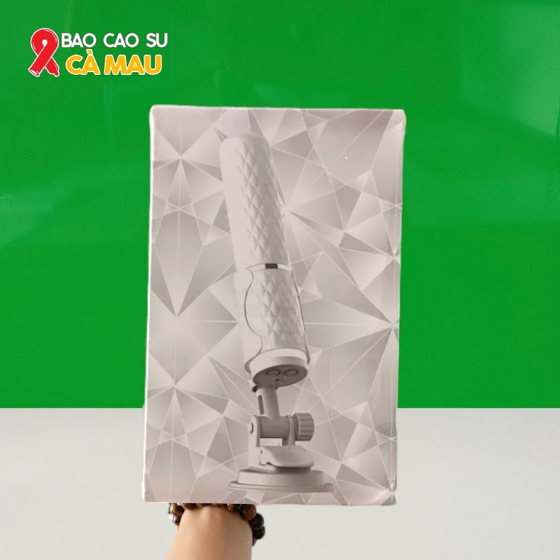 Dương Vật Giả Diamond Hít Tường Rung Thụt Phát Nhiệt – Điều Khiển Từ Xa Tại Bao Cao Su Cà Mau