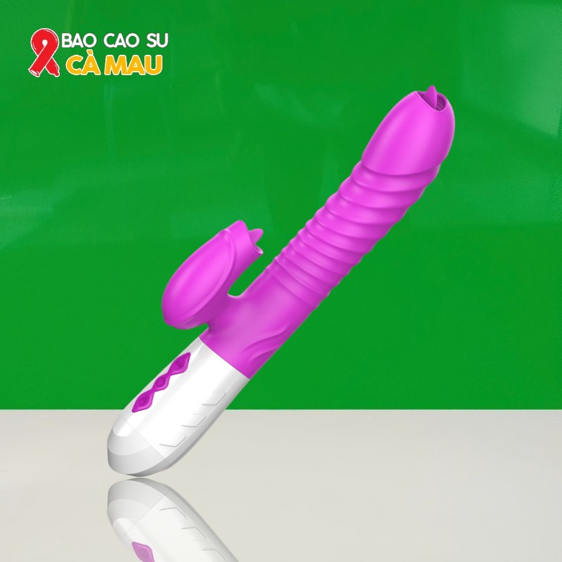 Dương Vật Giả FOX – Rung Liếm Thụt – Phát Nhiệt Ấm Nóng Cao Cấp Tại Bao Cao Su Cà Mau