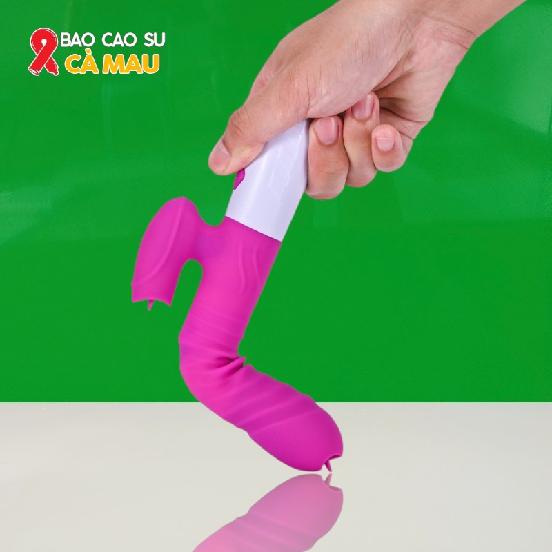 Dương Vật Giả FOX – Rung Liếm Thụt – Phát Nhiệt Ấm Nóng Cao Cấp Tại Bao Cao Su Cà Mau