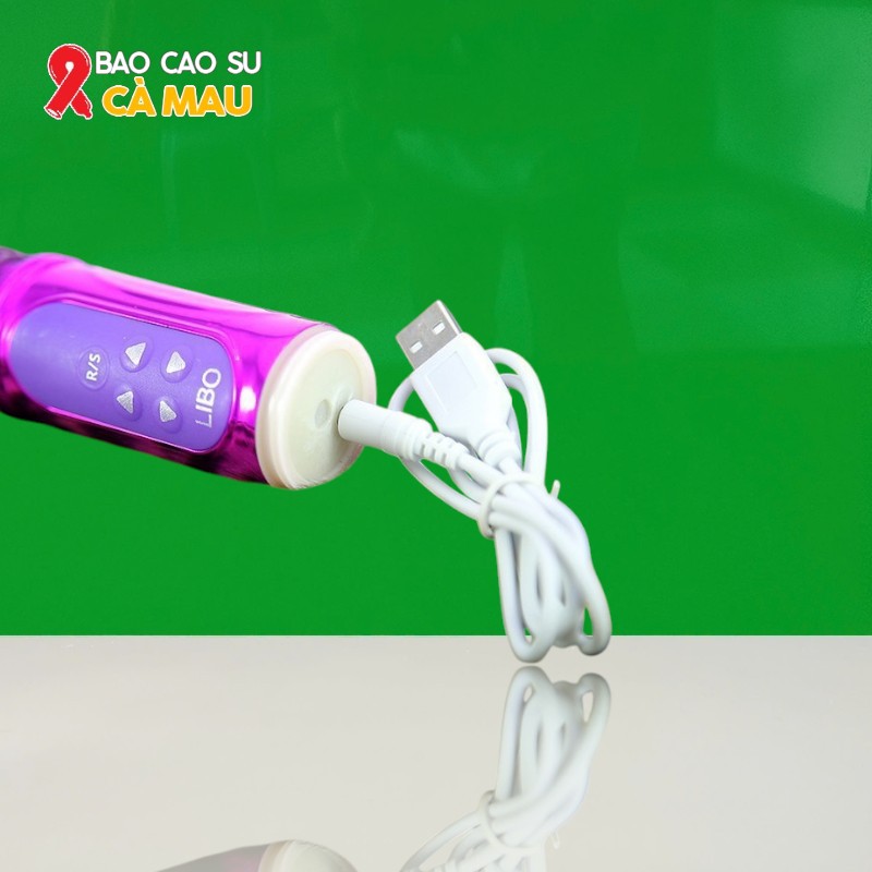 Dương Vật Giả Libo Rung Xoay Bi Thụt - Nhánh Bướm Rung Siêu Mạnh Tại Bao Cao Su Cà Mau