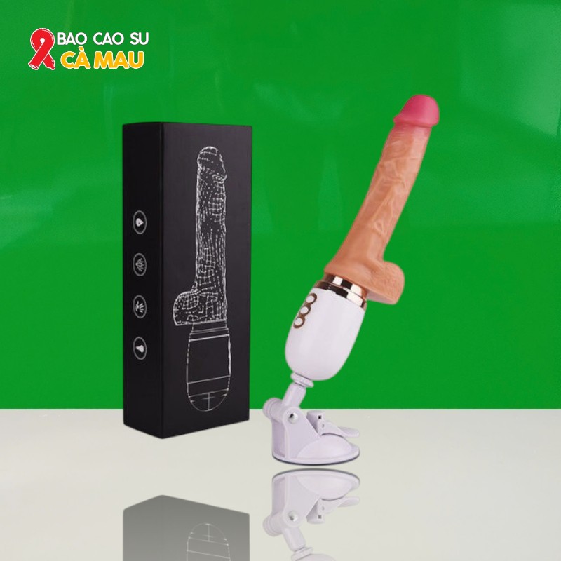 Dương Vật Giả Cầm Tay Rung Thụt Hít Tường Phát Nhiệt - Điều Khiển Từ Xa Tại Bao Cao Su Cà Mau