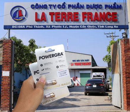 Công ty dược phẩm La Terre France - Cường Dương Powergra