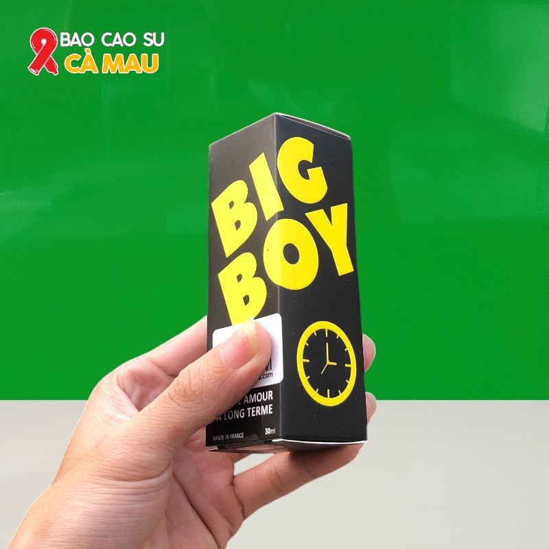Big Boy Thuốc Xịt Chính Hãng Kéo Dài Thời Gian Quan Hệ Của Pháp Tại Bao Cao Su Cà Mau