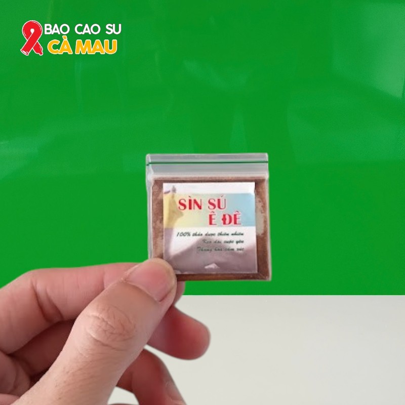Bột Sìn Sú Chính Hãng Gói 0.5g - Kéo Dài Thời Gian Quan Hệ Tại Bao Cao Su Cà Mau