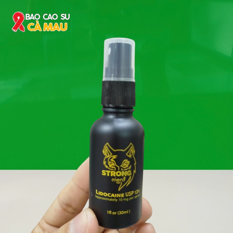 Chai Xịt Strong Men Ba Lan Kéo Dài Thời Gian Quan Hệ Chính Hãng Tại Bao Cao Su Cà Mau