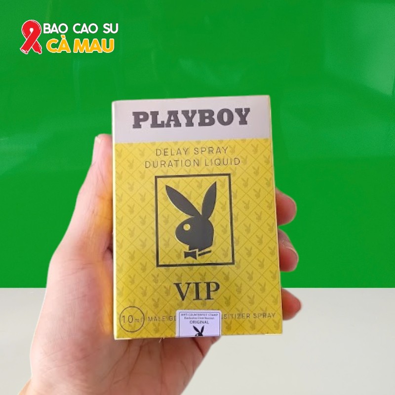 Playboy Vip USA Thuốc Xịt Kéo Dài Thời Gian Quan Hệ Chính Hãng Tại Bao Cao Su Cà Mau