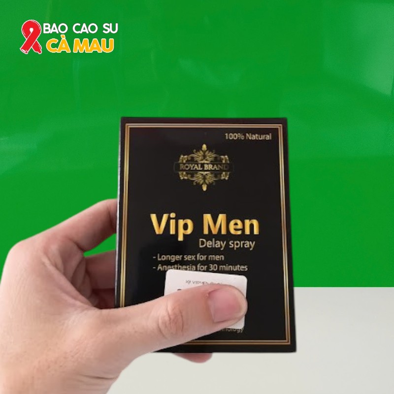 Thảo Dược Vip Men Sìn Sú – Xịt Kéo Dài Thời Gian Quan Hệ Cho Nam Tại Bao Cao Su Cà Mau Chính Hãng