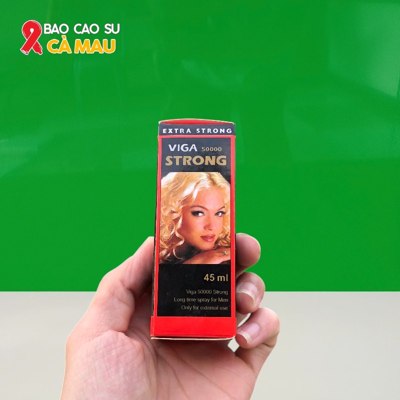 Thuốc Xịt Viga Strong 50000 Chống Xuất Tinh Sớm Của Đức Tại Bao Cao Su Cà Mau